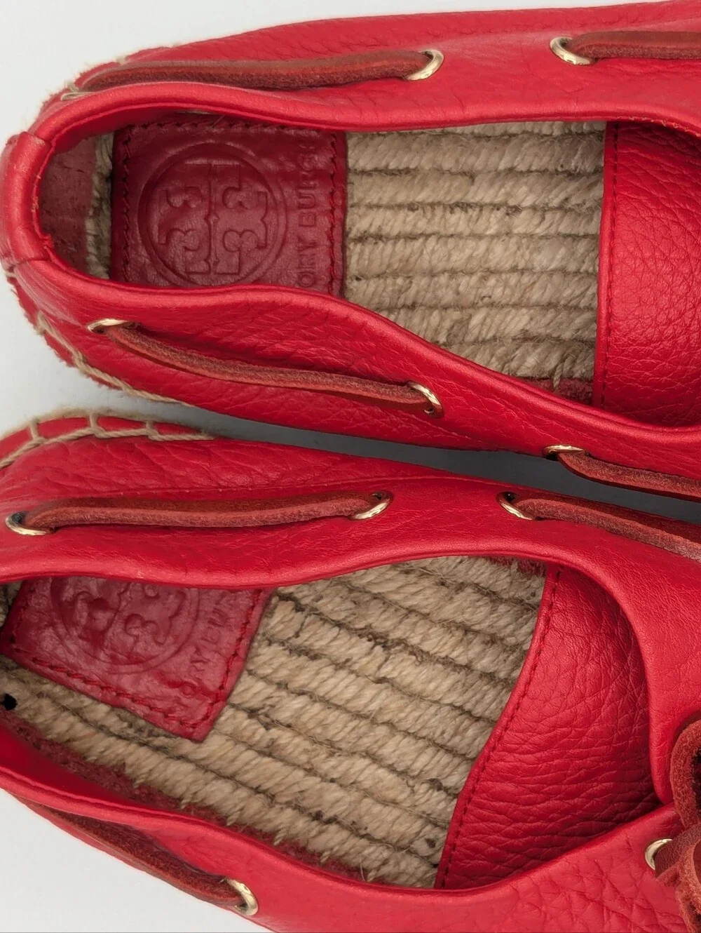 Tory Burch • Skipper Leather Espadrilles Boat Shoes